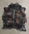 Salt and Pepper Brown Large Brazilian Cowhide Rug 6'3