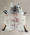 Salt and Pepper Brown X-Large Brazilian Cowhide Rug 7'3