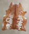 Salt and Pepper Brown Large Brazilian Cowhide Rug 6'5