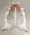 Salt and Pepper Brown X-Large Brazilian Cowhide Rug 6'10