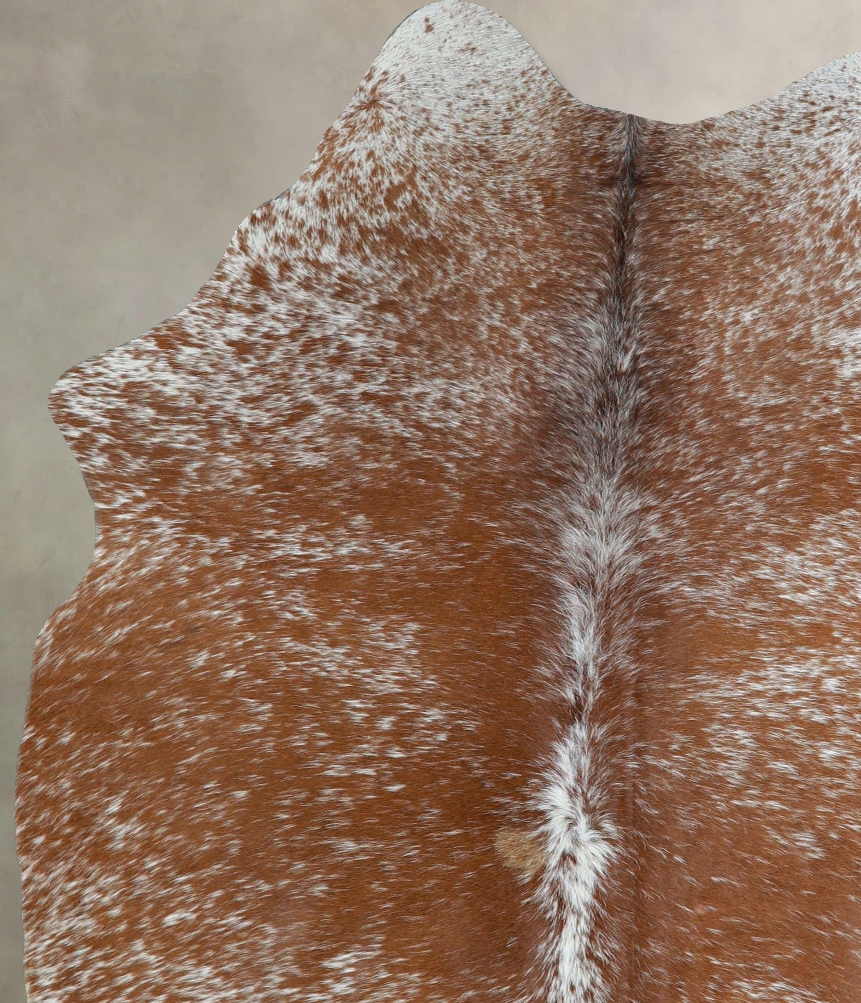 Salt and Pepper Brown Cowhide Rug #A44243