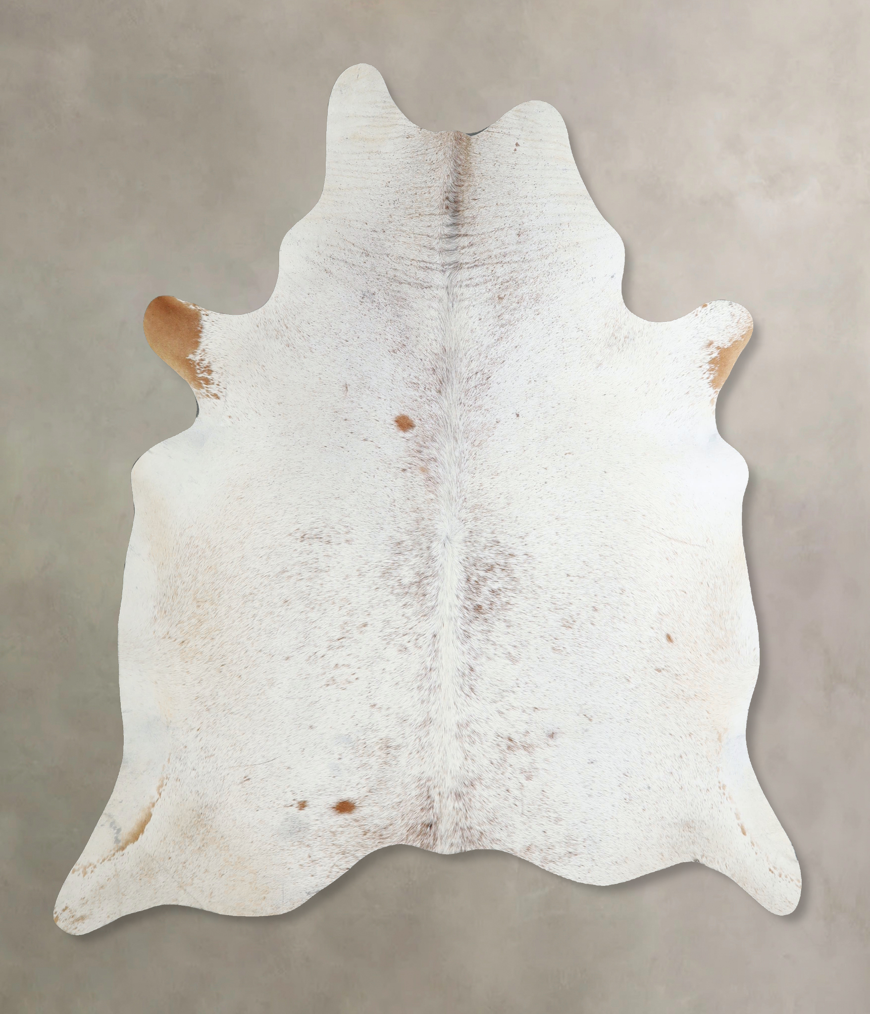 Salt and Pepper Brown Cowhide Rug #A44246