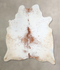 Salt and Pepper Brown X-Large Brazilian Cowhide Rug 6'11