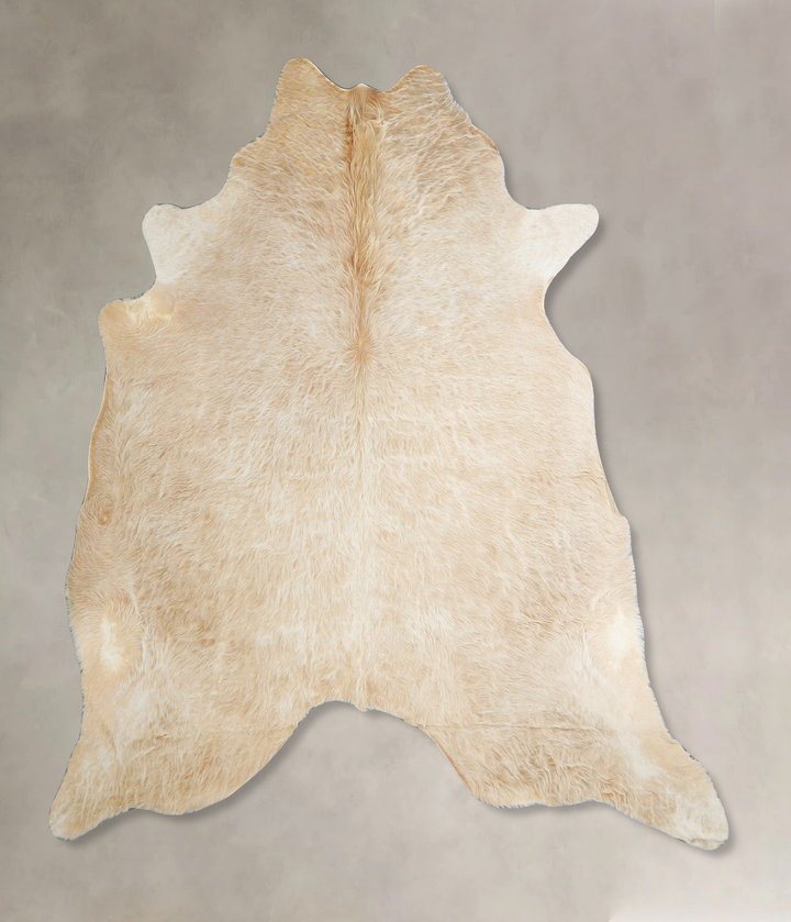 Palomino X-Large Brazilian Cowhide Rug 6'7"H x 6'10"W #A44269 by Hudson Hides