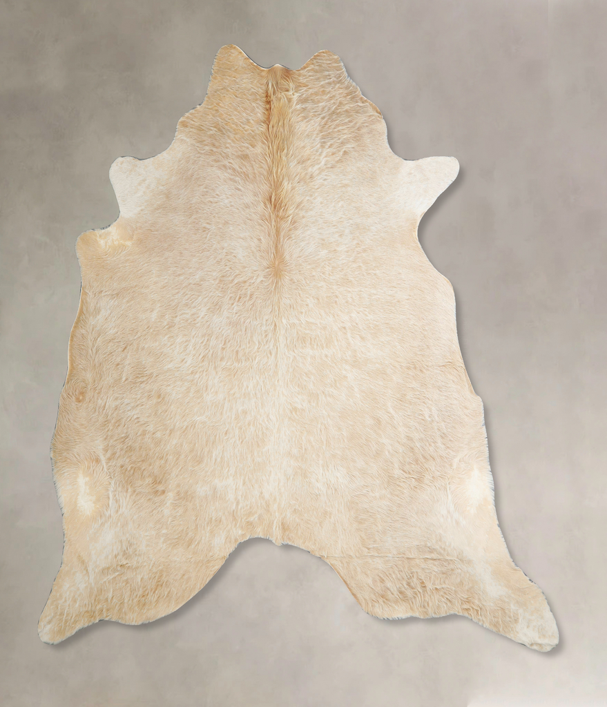 Palomino X-Large Brazilian Cowhide Rug 6'7"H x 6'10"W #A44269 by Hudson Hides