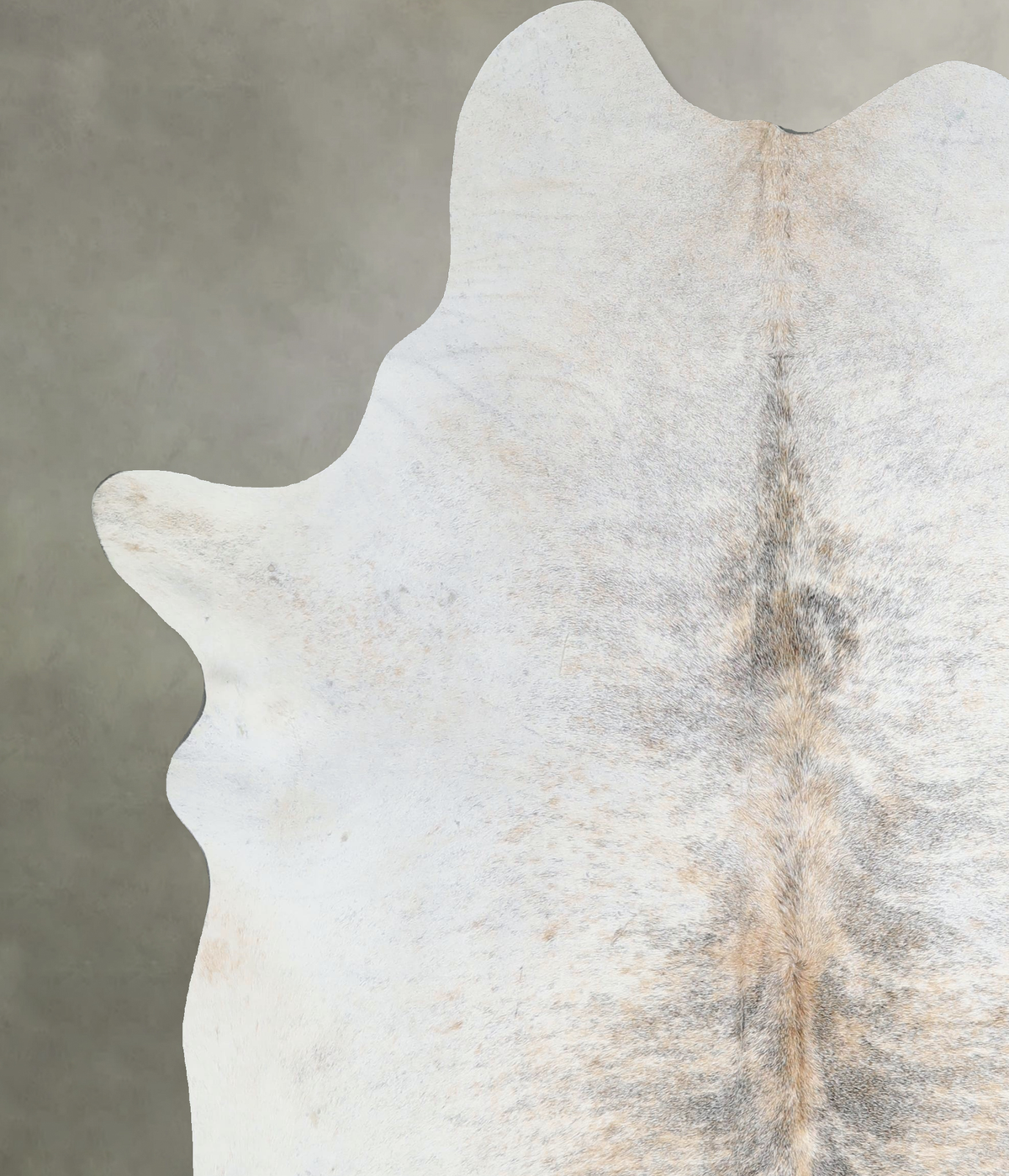 Grey Brindle X-Large Brazilian Cowhide Rug 7'4"H x 6'1"W #A44350 by Hudson Hides