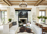 Chocolate X-Large Brazilian Cowhide Rug 7'0"H x 6'3"W #A44362 by Hudson Hides