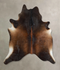 Chocolate X-Large Brazilian Cowhide Rug 6'8