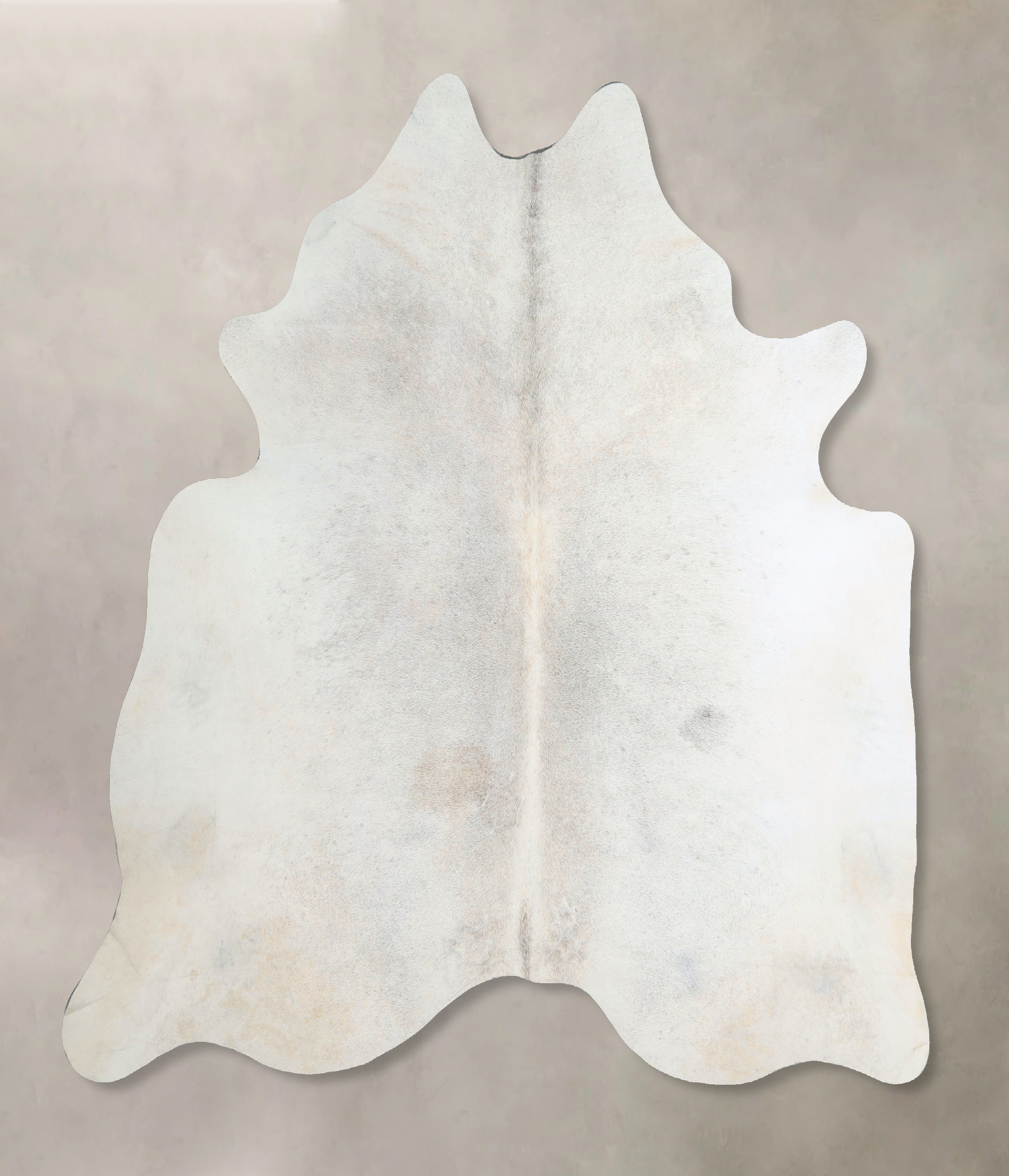 Grey with Beige Cowhide Rug #A44379