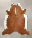 Hereford XX-Large Brazilian Cowhide Rug 8'1"H x 7'5"W #A44382 by Hudson Hides