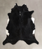 Black and White XX-Large Brazilian Cowhide Rug 7'4
