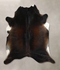Chocolate X-Large Brazilian Cowhide Rug 6'11