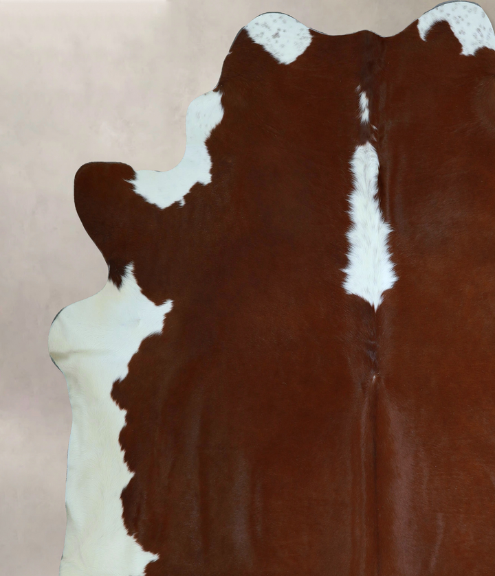 Hereford XX-Large Brazilian Cowhide Rug 8'1"H x 8'2"W #A44447 by Hudson Hides