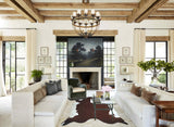 Hereford XX-Large Brazilian Cowhide Rug 8'1"H x 8'2"W #A44447 by Hudson Hides