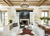 Hereford X-Large Brazilian Cowhide Rug 6'6"H x 6'9"W #A44448 by Hudson Hides