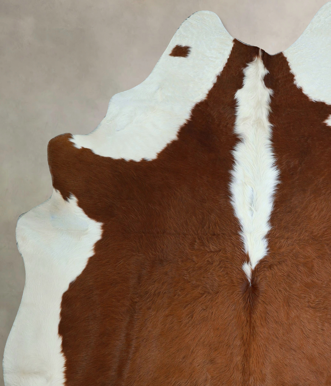 Hereford X-Large Brazilian Cowhide Rug 7'7"H x 6'4"W #A44450 by Hudson