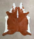 Hereford X-Large Brazilian Cowhide Rug 7'3"H x 6'4"W #A44478 by Hudson Hides