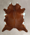 Brown and White Regular XX-Large Brazilian Cowhide Rug 8'5