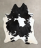 Black and White XX-Large Brazilian Cowhide Rug 8'5