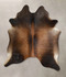 Chocolate X-Large Brazilian Cowhide Rug 7'4