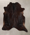 Chocolate X-Large Brazilian Cowhide Rug 6'9