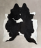 Black and White XX-Large Brazilian Cowhide Rug 8'3