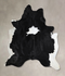 Black and White X-Large Brazilian Cowhide Rug 7'6