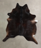 Chocolate XX-Large Brazilian Cowhide Rug 7'5