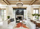 Solid Brown X-Large Brazilian Cowhide Rug 7'3"H x 6'7"W #A44666 by Hudson Hides