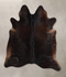 Chocolate X-Large Brazilian Cowhide Rug 6'8