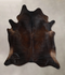 Chocolate XX-Large Brazilian Cowhide Rug 8'2