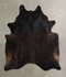 Chocolate XX-Large Brazilian Cowhide Rug 7'10