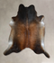 Chocolate XX-Large Brazilian Cowhide Rug 7'11