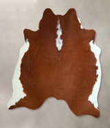 Hereford X-Large Brazilian Cowhide Rug 6'5"H x 6'4"W #A44755 by Hudson Hides