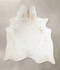 Salt and Pepper Brown X-Large Brazilian Cowhide Rug 7'0