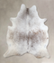 Salt and Pepper Brown X-Large Brazilian Cowhide Rug 6'7