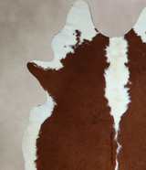 Hereford XX-Large Brazilian Cowhide Rug 8'0"H x 7'1"W #A44838 by Hudson Hides