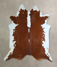 Hereford XX-Large Brazilian Cowhide Rug 7'11"H x 7'5"W #A44840 by Hudson Hides