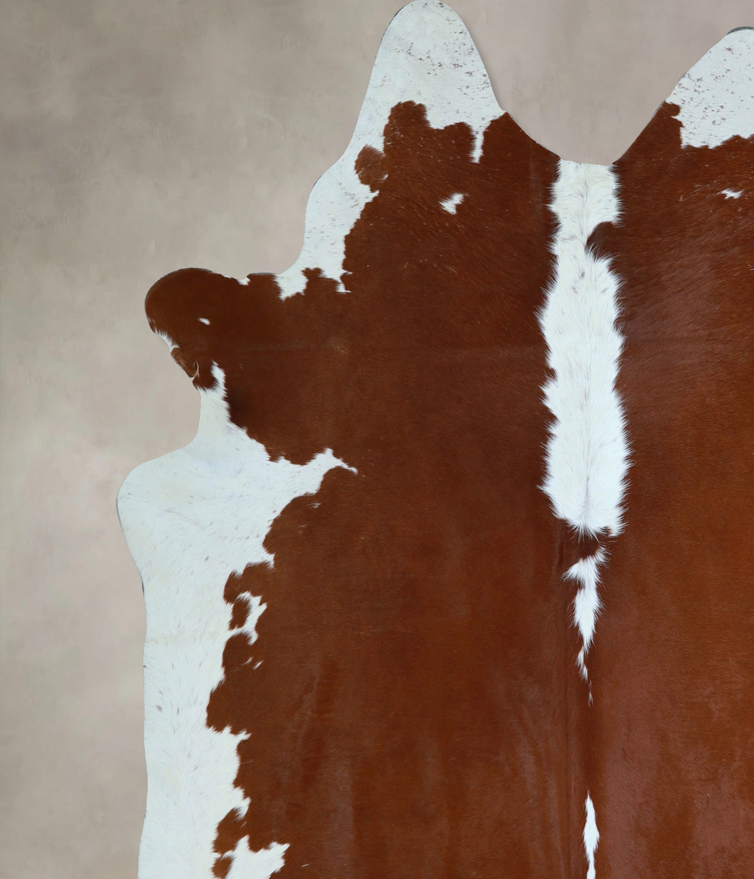 Hereford XX-Large Brazilian Cowhide Rug 7'11"H x 7'5"W #A44840 by Huds