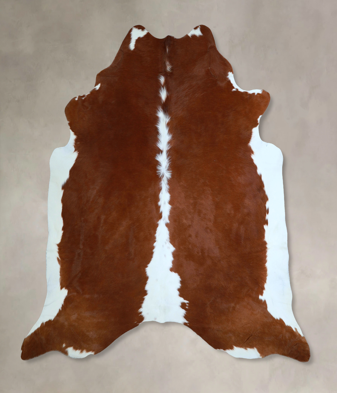 Hereford XX-Large Brazilian Cowhide Rug 7'5"H x 7'1"W #A44863 by Hudso