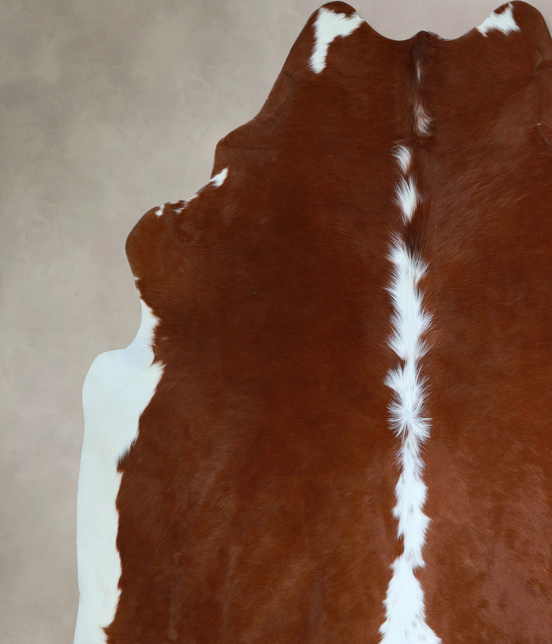 Hereford XX-Large Brazilian Cowhide Rug 7'5"H x 7'1"W #A44863 by Hudso