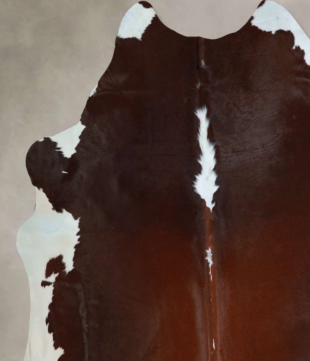 Hereford XX-Large Brazilian Cowhide Rug 7'4"H x 7'3"W #A44864 by Hudso
