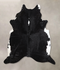 Black and White X-Large Brazilian Cowhide Rug 7'5