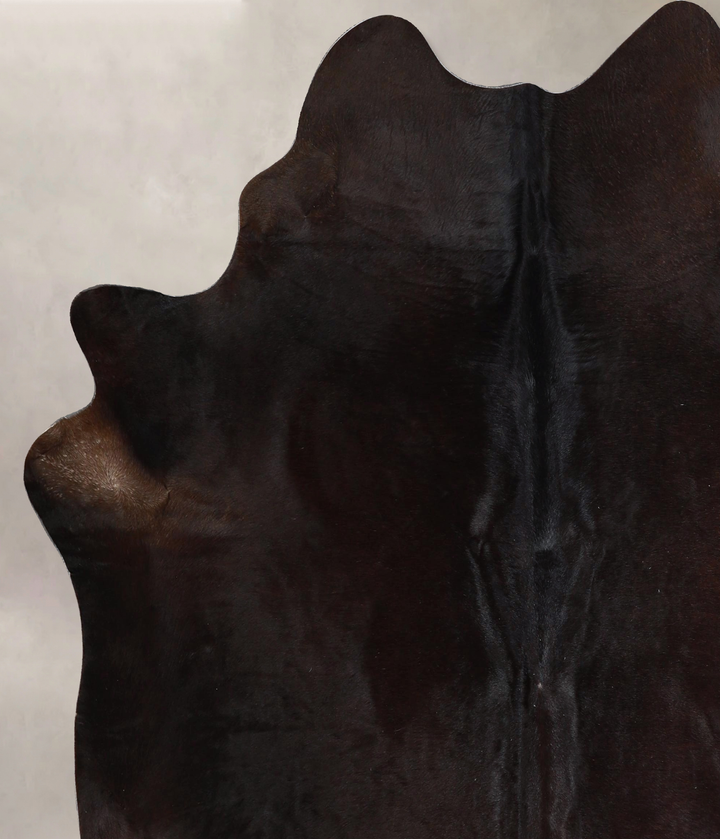 Chocolate X-Large Brazilian Cowhide Rug 6'10"H x 6'2"W #A44892 by Hudson Hides