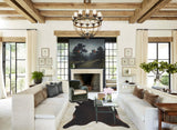 Chocolate X-Large Brazilian Cowhide Rug 7'4"H x 6'2"W #A44896 by Hudson Hides