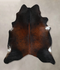 Chocolate X-Large Brazilian Cowhide Rug 6'10