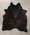 Chocolate Large Brazilian Cowhide Rug 6'6