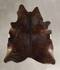 Chocolate XX-Large Brazilian Cowhide Rug 7'7