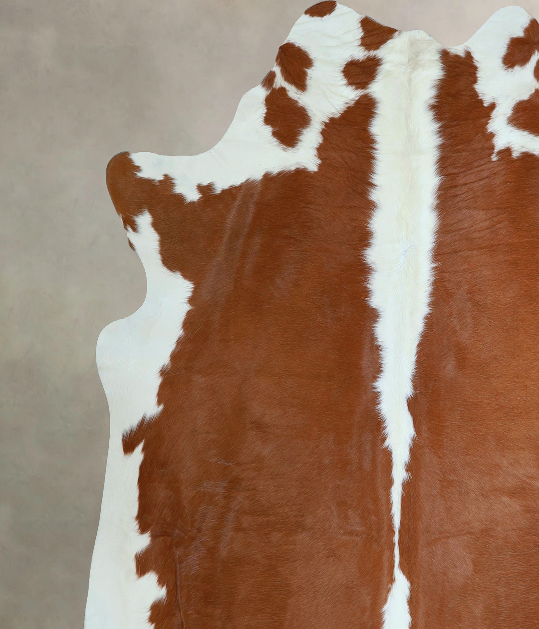 Hereford XX-Large Brazilian Cowhide Rug 7'0"H x 7'3"W #A44969 by Hudso