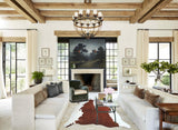 Hereford X-Large Brazilian Cowhide Rug 6'10"H x 6'8"W #A44976 by Hudson Hides